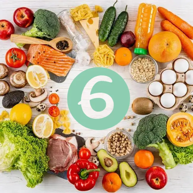 Диета ‘6 лепестков’: сбалансированное питание и контроль калорийности