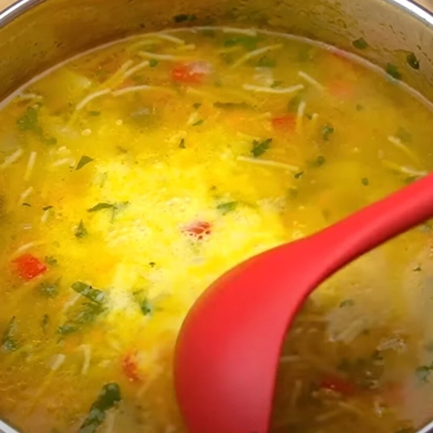 Овощной суп на каждый день.